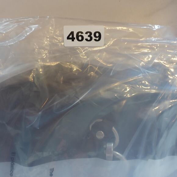 Coach Leather Shoulder Bag Satchel Womens Black Silver Hardware Turnlock 18277 - Picture 13 of 13